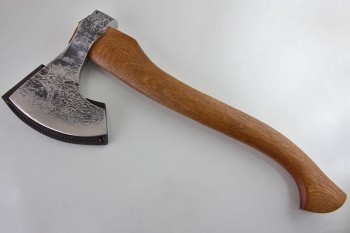 Топор "Дровосек" У8+ХВГ. Топорище дерево Сапеле.